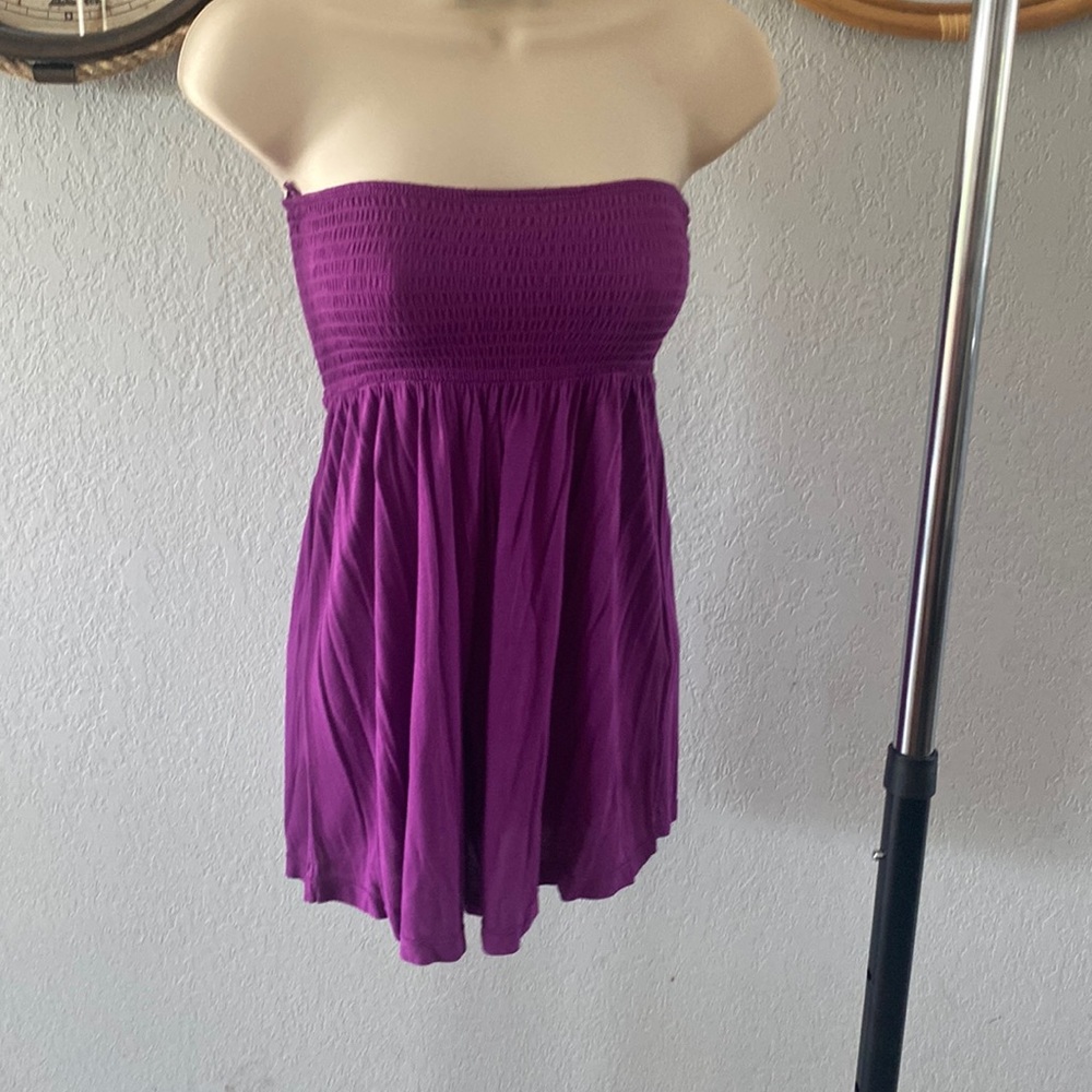 Super cute fuchsia tube top